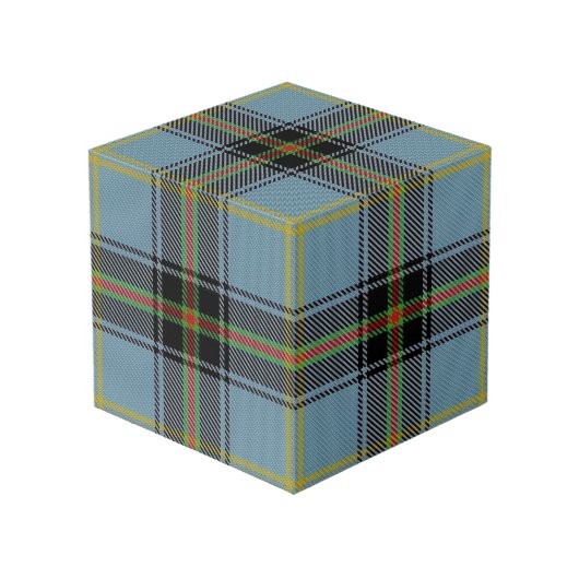 Clan Bell Tartan House Blessing Kubus (Achter hoekig)