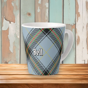 Clan Bell Tartan Latte Mok