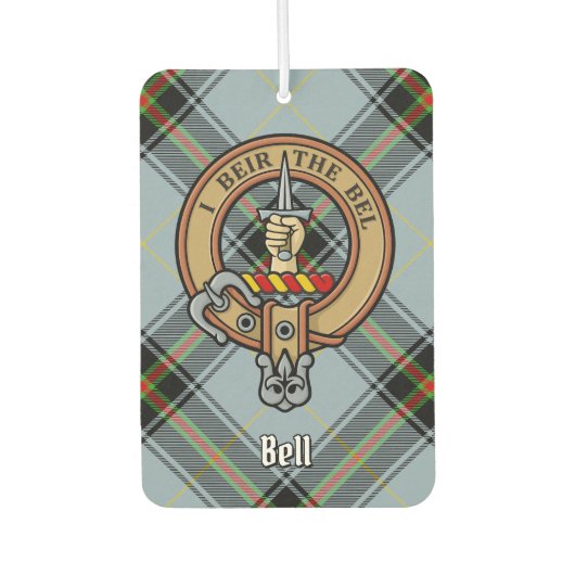 Clan Bell Tartan Luchtverfrisser (Voorkant)