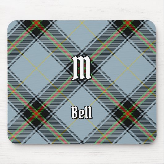 Clan Bell Tartan Muismat (Voorkant)