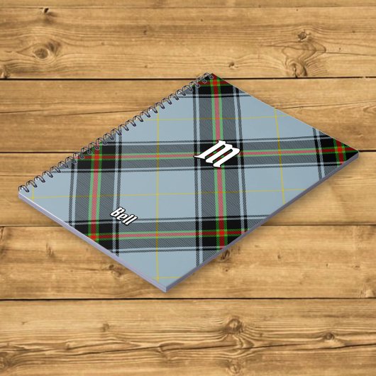 Clan Bell Tartan Notitieboek