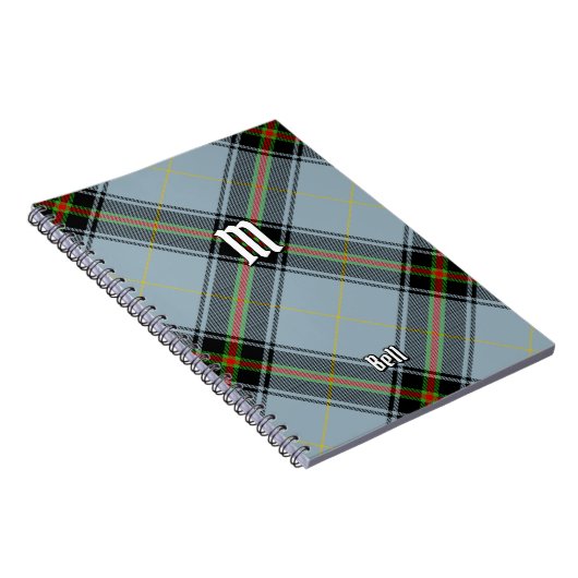 Clan Bell Tartan Notitieboek (Rechterzijde)