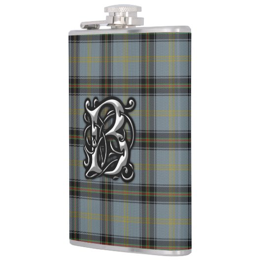Clan Bell Tartan Old Scotland Flask Heupfles (Links)