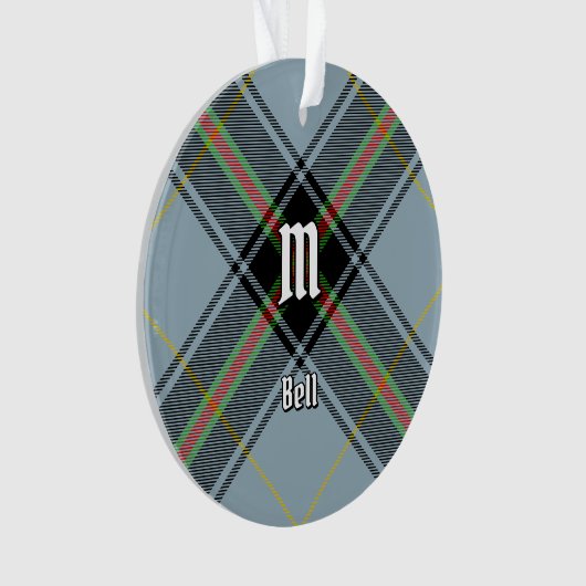 Clan Bell Tartan Ornament (voorkant)