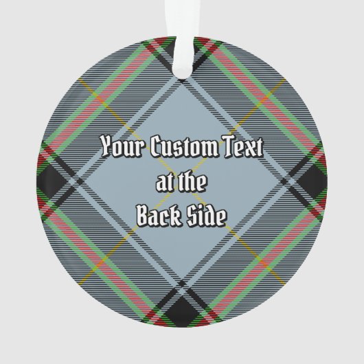 Clan Bell Tartan Ornament (achterkant)
