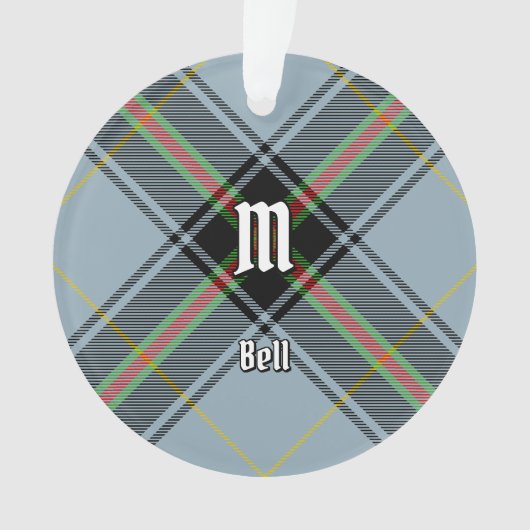 Clan Bell Tartan Ornament (voorkant)