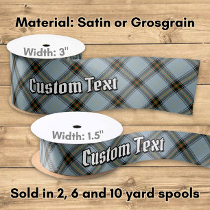 Clan Bell Tartan Satijnen Lint