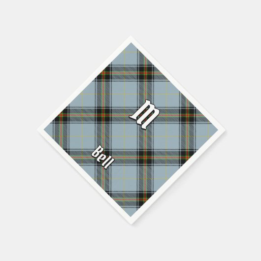 Clan Bell Tartan Servet (Hoek)