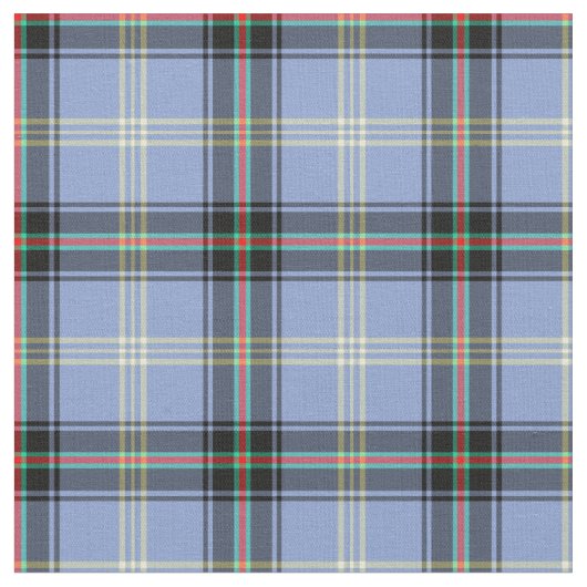 Clan Bell Tartan Stof (Close Up)