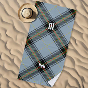Clan Bell Tartan Strandlaken