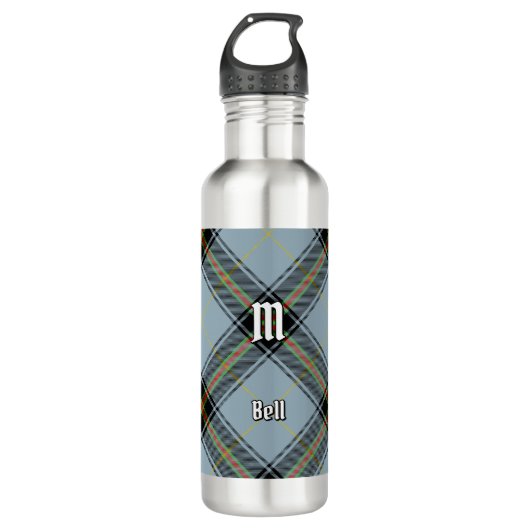Clan Bell Tartan Waterfles (Voorkant)
