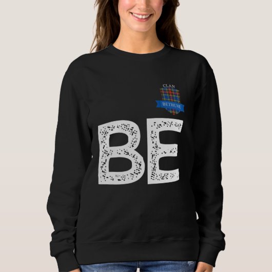 Clan Bethune B en E Family Matching Trui (Voorkant)