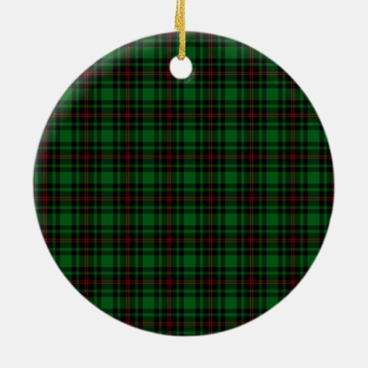 Clan Beveridge Badge Tartan Pset Keramisch Ornament (Achterkant)