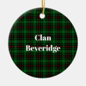 Clan Beveridge Tarta Keramisch Ornament (Voorkant)