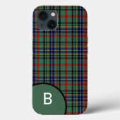 Clan Bisset Pset Monogrammed Case-Mate iPhone Case (Achterkant)