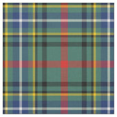 Clan Bisset Tartan Green Pset Stof (Close Up)