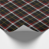 Clan Black Tartan Cadeaupapier (Hoek)