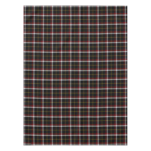 Clan Black Tartan Tafelkleed (Voorkant)