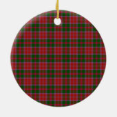 Clan Blackford Tartan Keramisch Ornament (Achterkant)