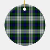 Clan Blackwatch dress Modern Tartan Keramisch Ornament (Achterkant)