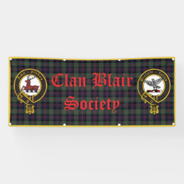 Clan Blair Banner Tartan Achtergrond