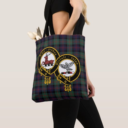 Clan Blair Canvas tas (Dichtbij)