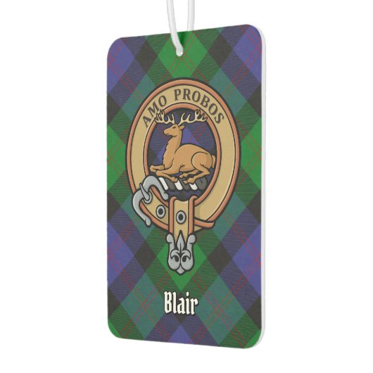 Clan Blair Crest Air Freshener Luchtverfrisser (Links)