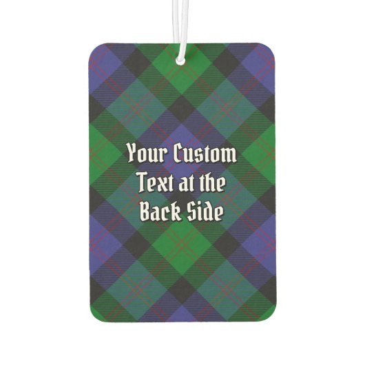 Clan Blair Crest Air Freshener Luchtverfrisser (Achterkant)