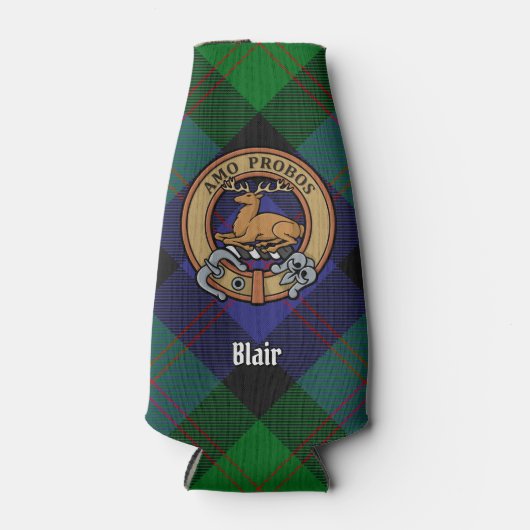 Clan Blair Crest Bottle Cooler (Voorkant)