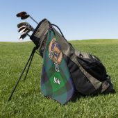 Clan Blair Crest Golf Handdoek (Groen)