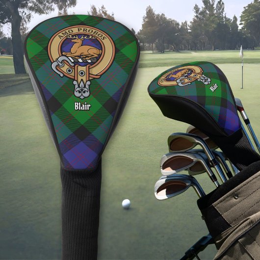 Clan Blair Crest Golf Head Hoesje Golfheadcover
