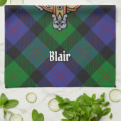Clan Blair Crest Kitchen Towel Theedoek (Gevouwen)