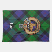 Clan Blair Crest Kitchen Towel Theedoek (Horizontaal)