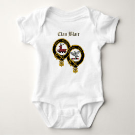 Clan Blair Crest met Name Baby Jumper Romper
