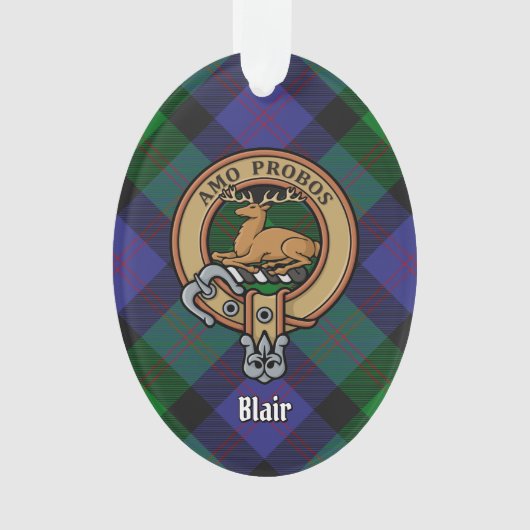 Clan Blair Crest Ornament (voorkant)