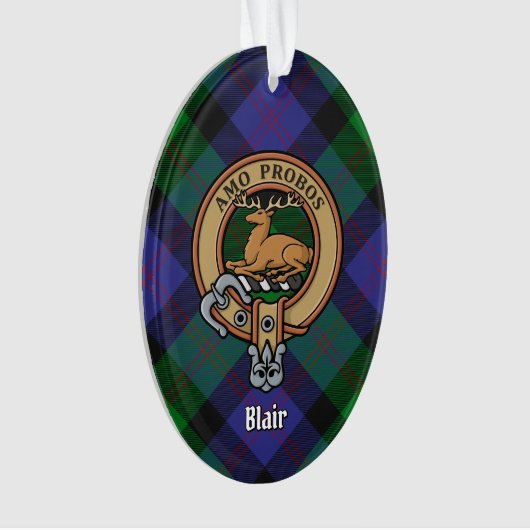 Clan Blair Crest Ornament (voorkant)