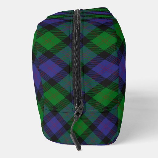 Clan Blair Crest over Tartan Toilettasje (Rechts)
