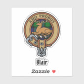 Clan Blair Crest Sticker (Vel)