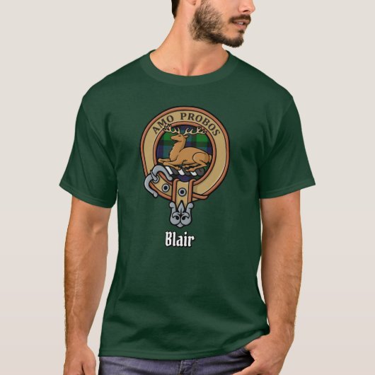 Clan Blair Crest T-Shirt (Voorkant)