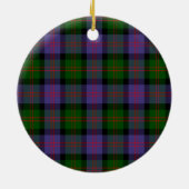 Clan Blair Modern Tartan Keramisch Ornament (Achterkant)