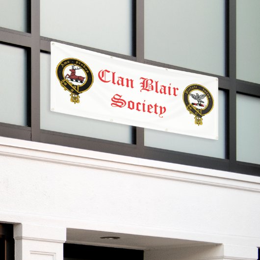 Clan Blair Society Banner (Buitenkant Gebouw)