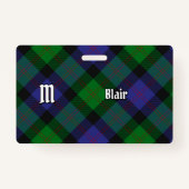 Clan Blair Tartan Badge (Voorkant)