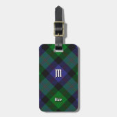 Clan Blair Tartan Bagagelabel (Voorkant verticaal)