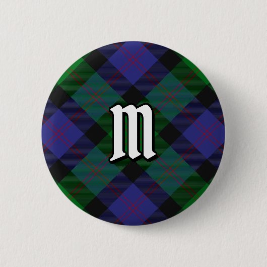 Clan Blair Tartan Button (Voorkant)