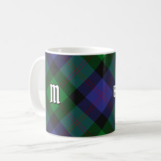 Clan Blair Tartan Coffee Mok (Voorkant links)