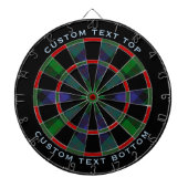 Clan Blair Tartan Dart Board Dartbord (Voorkant)