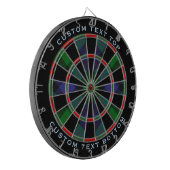 Clan Blair Tartan Dart Board Dartbord (Voorkant Links)