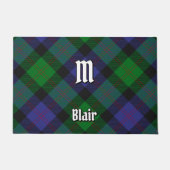 Clan Blair Tartan Doormat Deurmat (Voorkant)