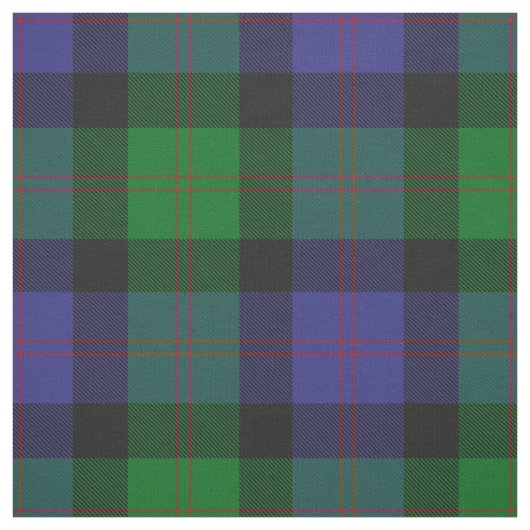 Clan Blair Tartan Fabric Stof (Swatch)