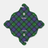 Clan Blair Tartan Favor Box Bedankdoosjes (Uitgevouwen)